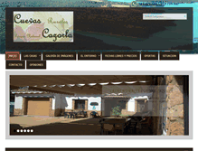 Tablet Screenshot of cuevascazorla.com